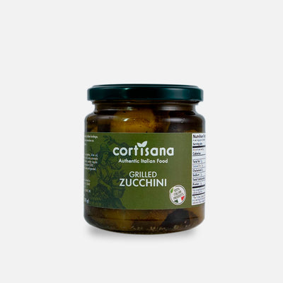 Courgettes grillées à l'huile d'olive