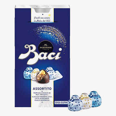 Sac Baci Perugina - Assortiment de chocolats de l'Ombrie fourrés au gianduia et noisettes entières