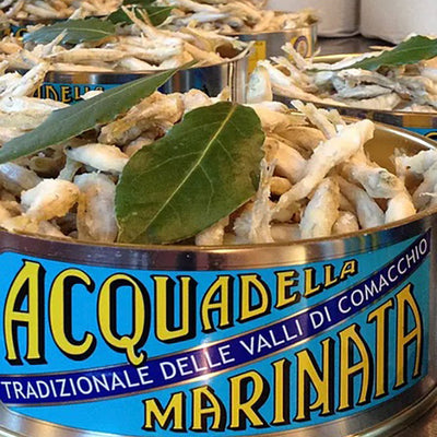 Acquadella Marinata SLOW FOOD Traditionnelle des Vallées de Comacchio 