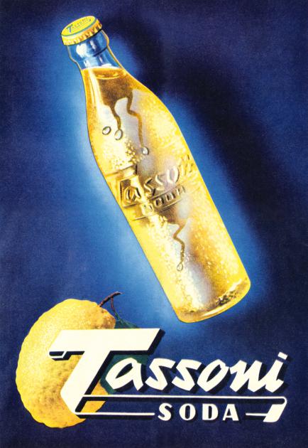 Cedrata Tassoni Soda (4 x 18 cl) Historic Italian Drink
