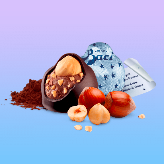 Coffret Cadeau 'Maxi' Baci Perugina Chocolats Classiques au Coeur de Gianduia et Noisette