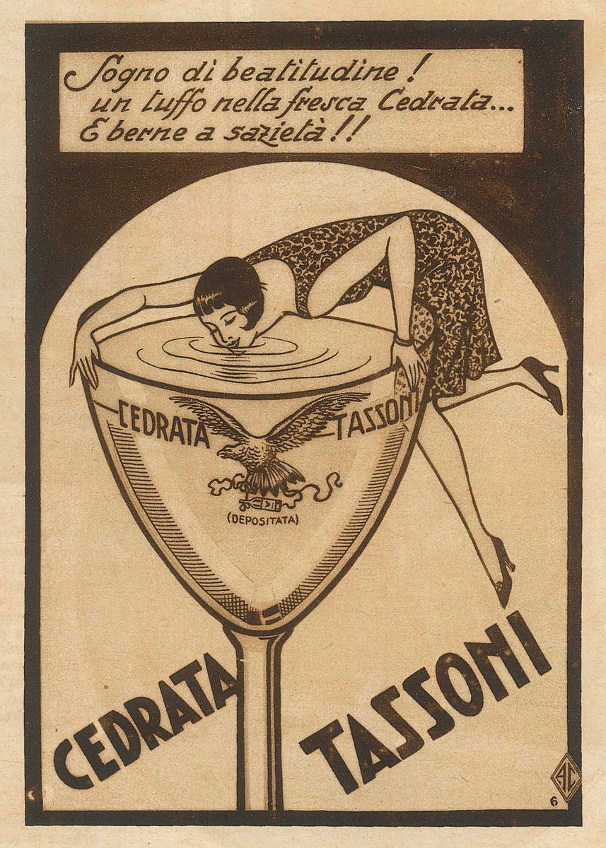 AcquaCedro Tassoni (2 x 200 cl) Boisson italienne historique