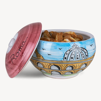 Roma - Pot à biscuits fait main
