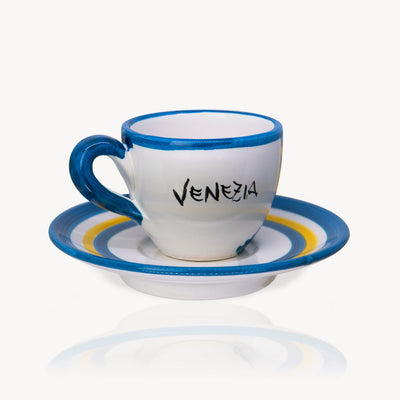 "Venezia" - Tasse à café peinte à la main Memorial