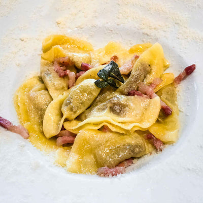 Casonsei Tortelli with porcini mushrooms- Pastificio Gerola