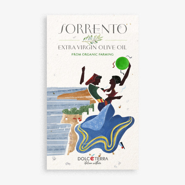 'SORRENTO' Amalfi Green - Huile d'olive Dolceterra (peinte à la main)