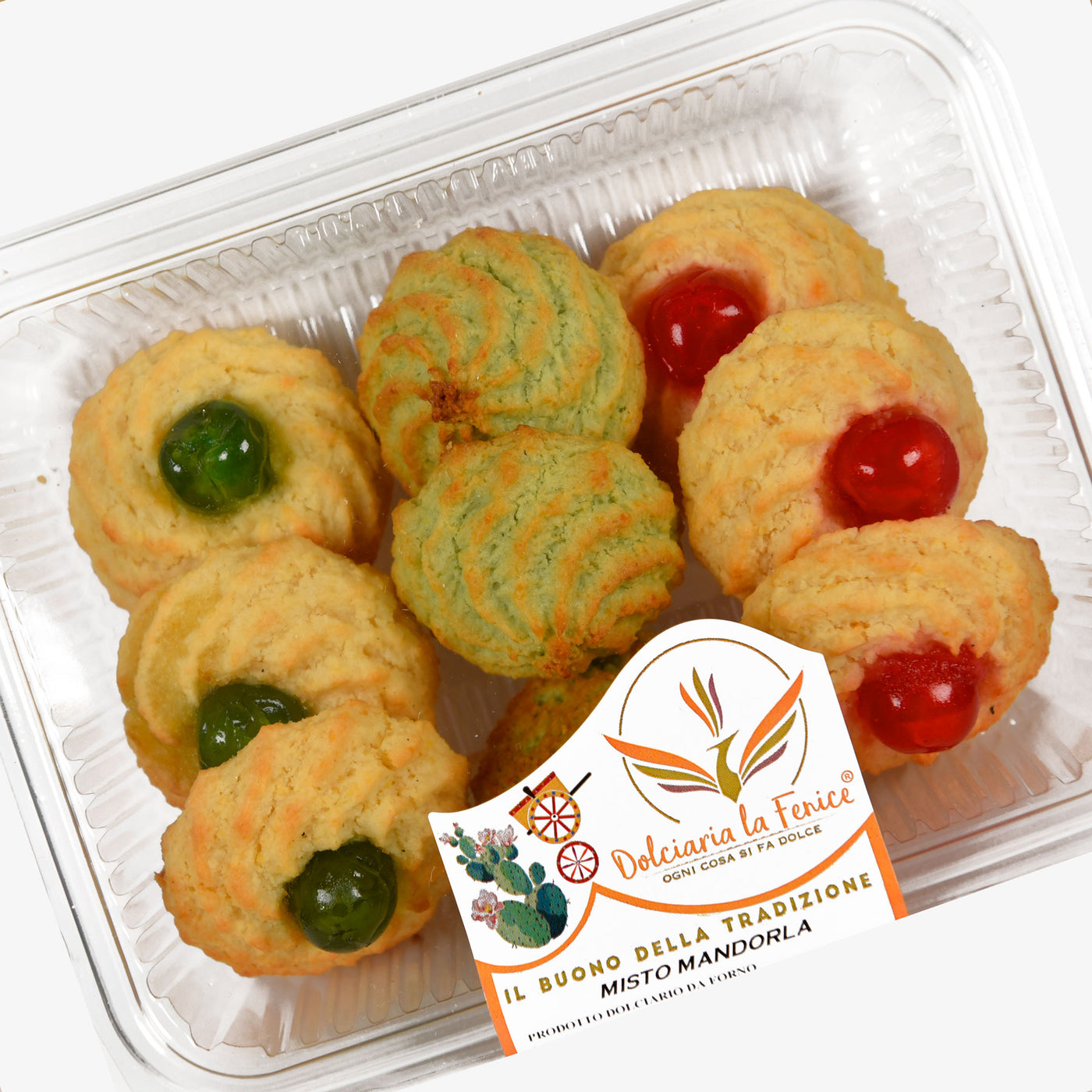 Assortiment de biscuits siciliens Dolceterra - Biscuits aux amandes