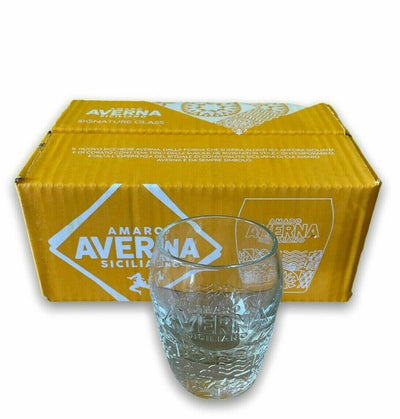 Amaro Averna 'SICILIA Amphora' Ensemble de Verres X6